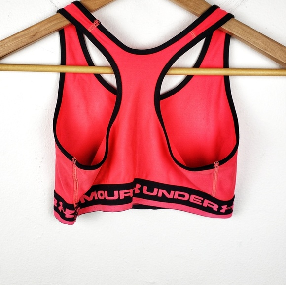 4/$25 Under Armour | Pink Racerback Sports Bra - Picture 3 of 3